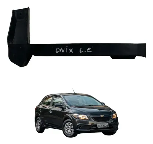 Guia Vidro Porta Traseira Esquerda Chevrolet Ônix 2013 A 19 Preto