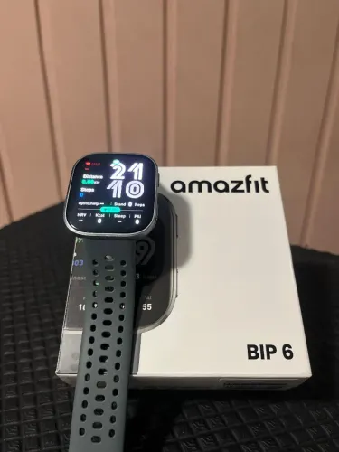 Smartwatch Amazfit Bip 6 - Leveza Extrema e Longa Bateria