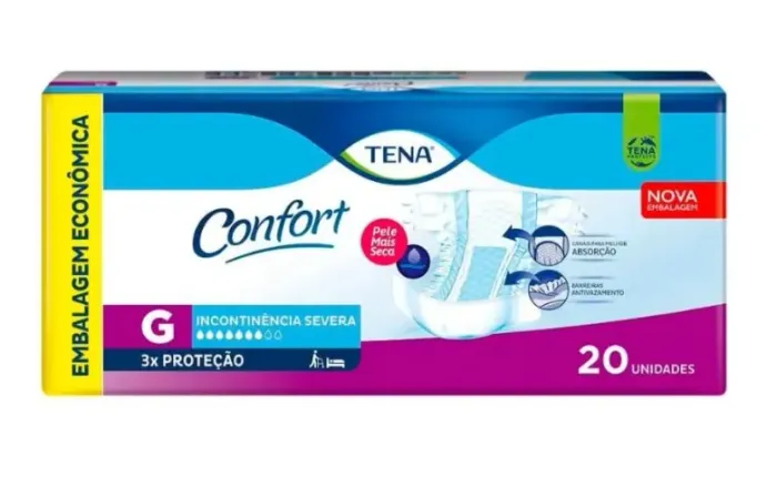 Fralda Geriatrica adulto Tena Confort com 20 G