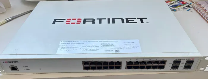 Fortigate Fortiswitch 124e POE