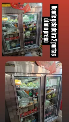 Geladeira comercial duas portas