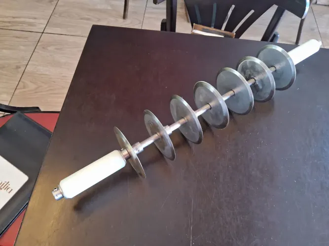 Cortador de brownie de aço inox