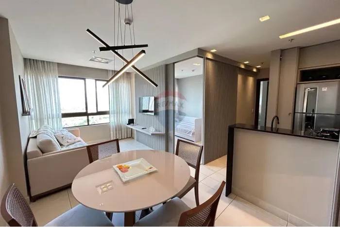 Flat para Locação no Complexo Heron Marinho Mobiliado e pronto pra morar!