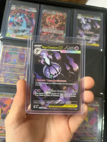 Carta Pokemon - Mega Chandelure EX (SIR) - 115/084 - NM