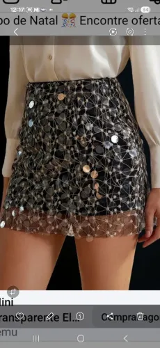 Saia nova da shein 