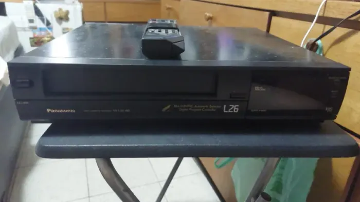 Video Cassete Panasonic LD 26 - Sem imagem, painel não acende