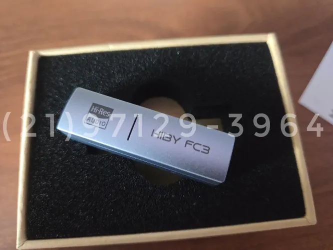 Dac Amplificador Hiby Fc3 Oled Hi-res Usb C (USADO)