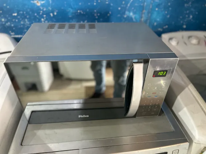 Microondas espelhado Philco 27 litros com entrega e garantia 