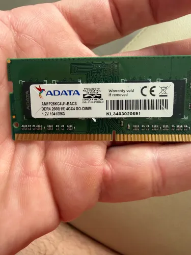Memória 4gb ddr4 2666 notbook