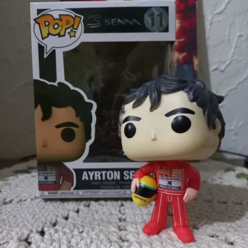 Boneco POP Ayrton Senna