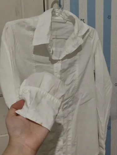 Camisa branca vintage