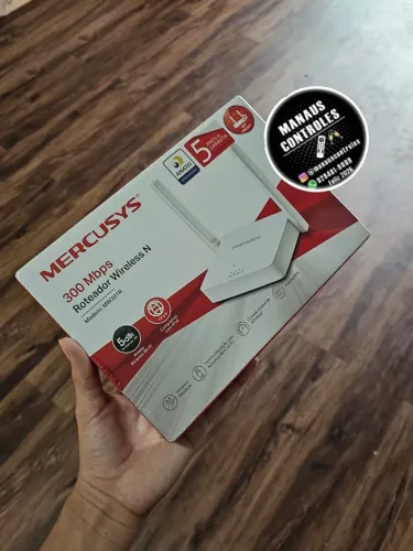 Roteador Rede de Internet wireless Mercusys  R$130,00#