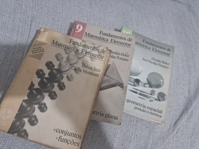 Livros de matemática 
