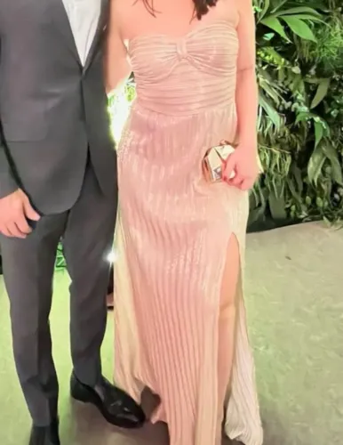 Vestido de festa Ave Rara rose n40