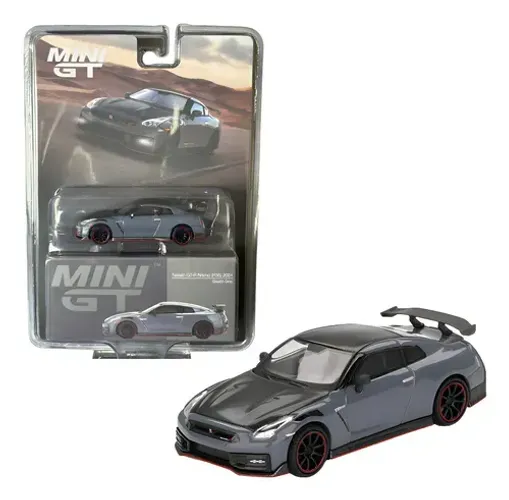 Mini Gt Nissan Gtr Nismo R35 - 1/64 Cinza