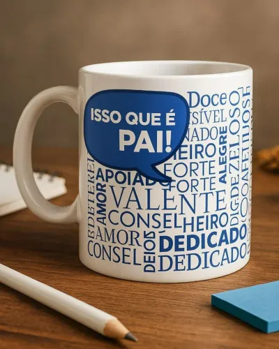 Caneca personalizada dia dos pais
