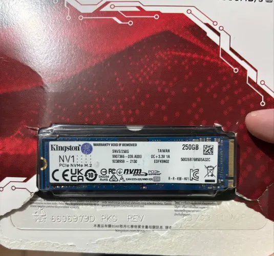 Ssd nvme 250gb