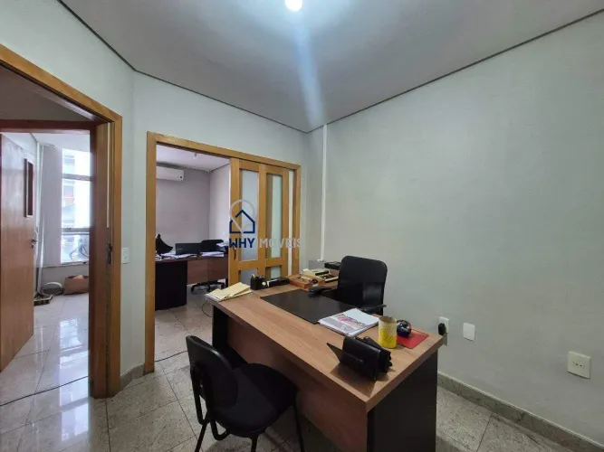 Sala Comercial com 70m², 3 salas e 2 banheiros no Serra (BH) Verdemar Rua do Ouro