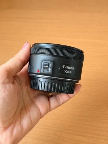 Lente Canon EF 50mm f/1.8 STM - Excelente estado