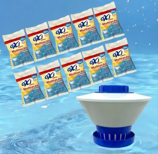 Flutuador cloro