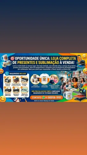 Loja completa pra personalizados