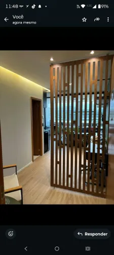Divisória Ripada Barata MDF  Cru - Pronta para Instalar e Pintar
