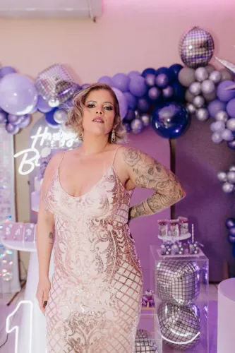 Vestido para mãe de debutante ou Noiva
