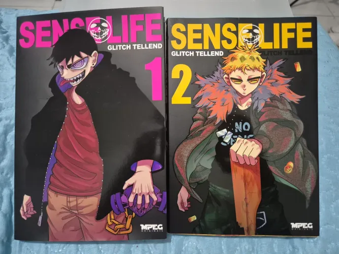 Mangá Sense Life volumes 1 e 2