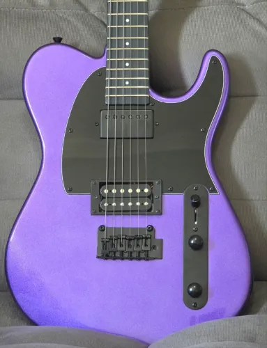 Guitarra Tagima Telecaster Purple captador Malagoli
