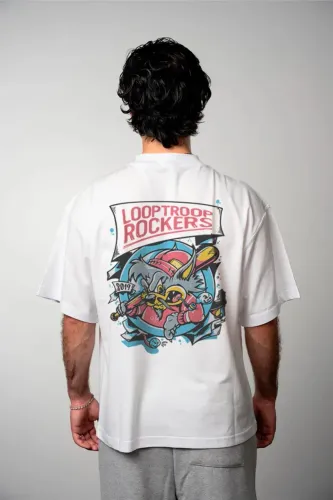Camiseta Looptroop Rockers Branca - Tam. GG