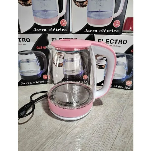 Jarra eletrica rosa 