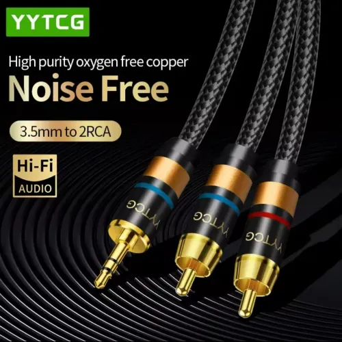 Cabo RCA x P2 hi-fi YYTCG