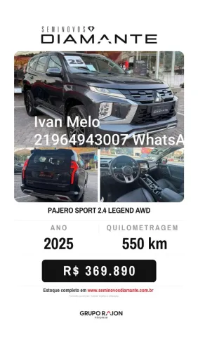 Mitsubishi Pajero Sport Legend 2.4 4X4 Diesel Aut. 2025