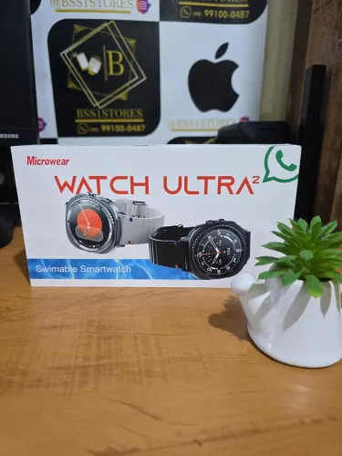 Ultra 2 SmartWatch lançamento preto