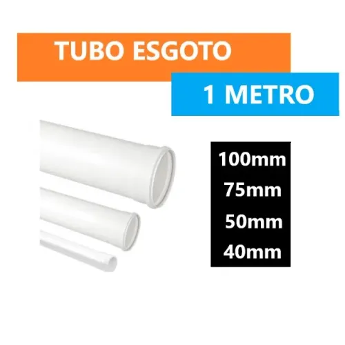 Tubo PVC Esgoto - Tubos com o melhor preço de Goiânia - Parcelamos e entrergamos