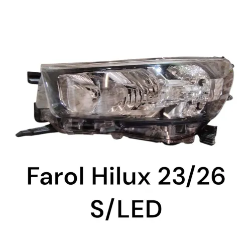 Farol Hilux Srx,Srv 21/24 S/ LED Esquerdo