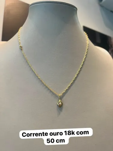 Colar de ouro 18k