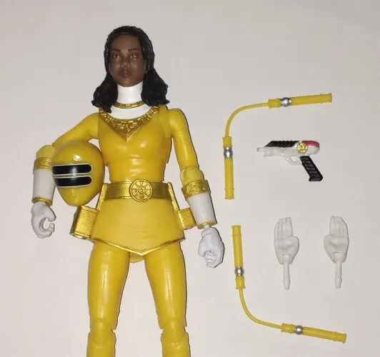 Power Rangers Zeo Amarela Lightning Colletion (Yallow Ranger)