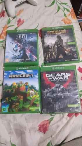 Vendo lote de 4 jogos para Xbox one, original!