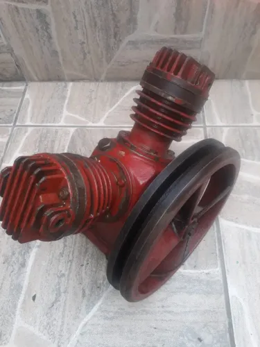 CABECOTE DUPLO DE COMPRESSOR DE AR