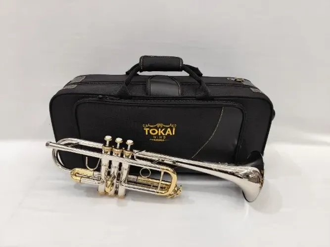 Trompete Dó Tokai TR-401NL Niquelado/Laqueado NOVO/TROCO