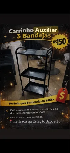 Carrinho auxiliar 