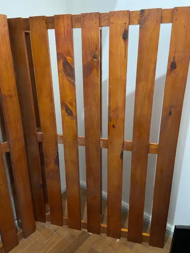 2 Pallets grandes envernizados