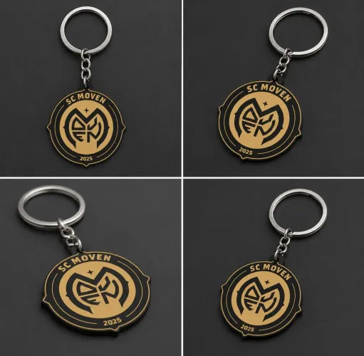 CHAVEIRO PERSONALIZADO COM A SUA LOGO