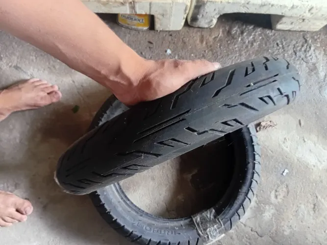 Pneu pop biz aro 14