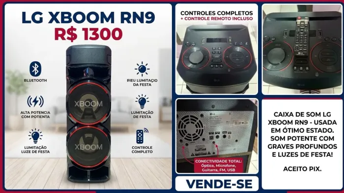 Caixa torre lg xboom
