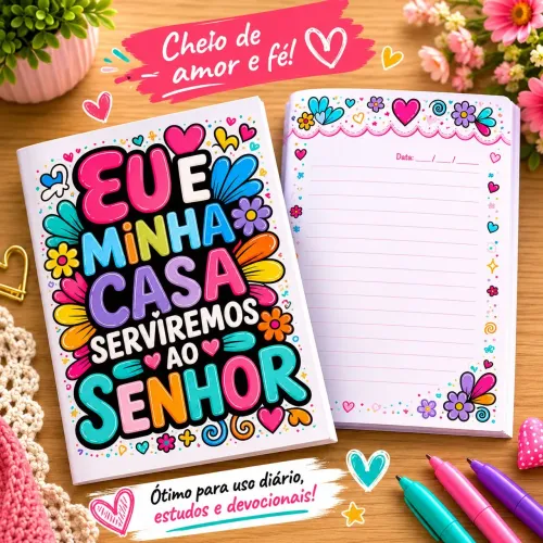 Caderno para Devocional ou Anotações