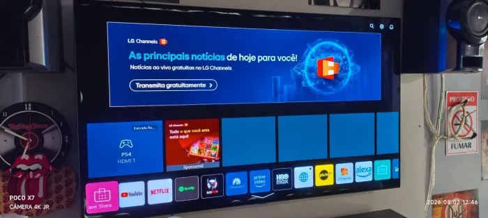 Smartv QLED LG 55 Polegadas