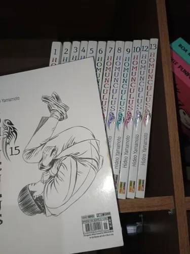 Coleção Manga Homunculus do volume 1 ao 15 (faltando o vol 14) NÃO ACEITO OFERTAS 