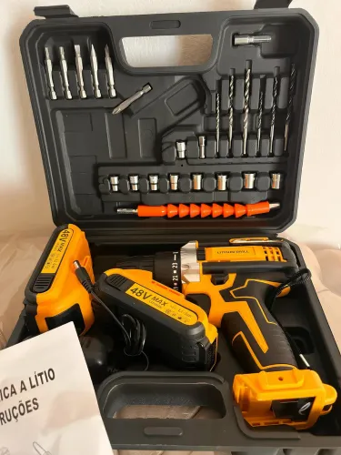 PARAFUSADEIRA + FURADEIRA POR APENAS R$160 ? APROVEITE!
